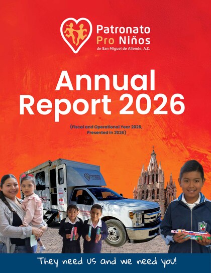 Annual Report cover - English